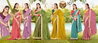 Nitya By 5D Designer Dull Moss Crape Wholesale Designer Saree Suppliers In Mumbai
